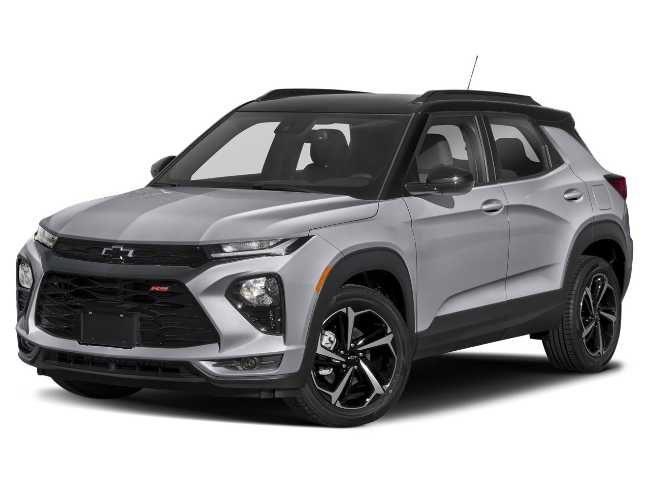 2023 Chevrolet Trailblazer RS in Sterling Gray Metallic — front three-quarter view