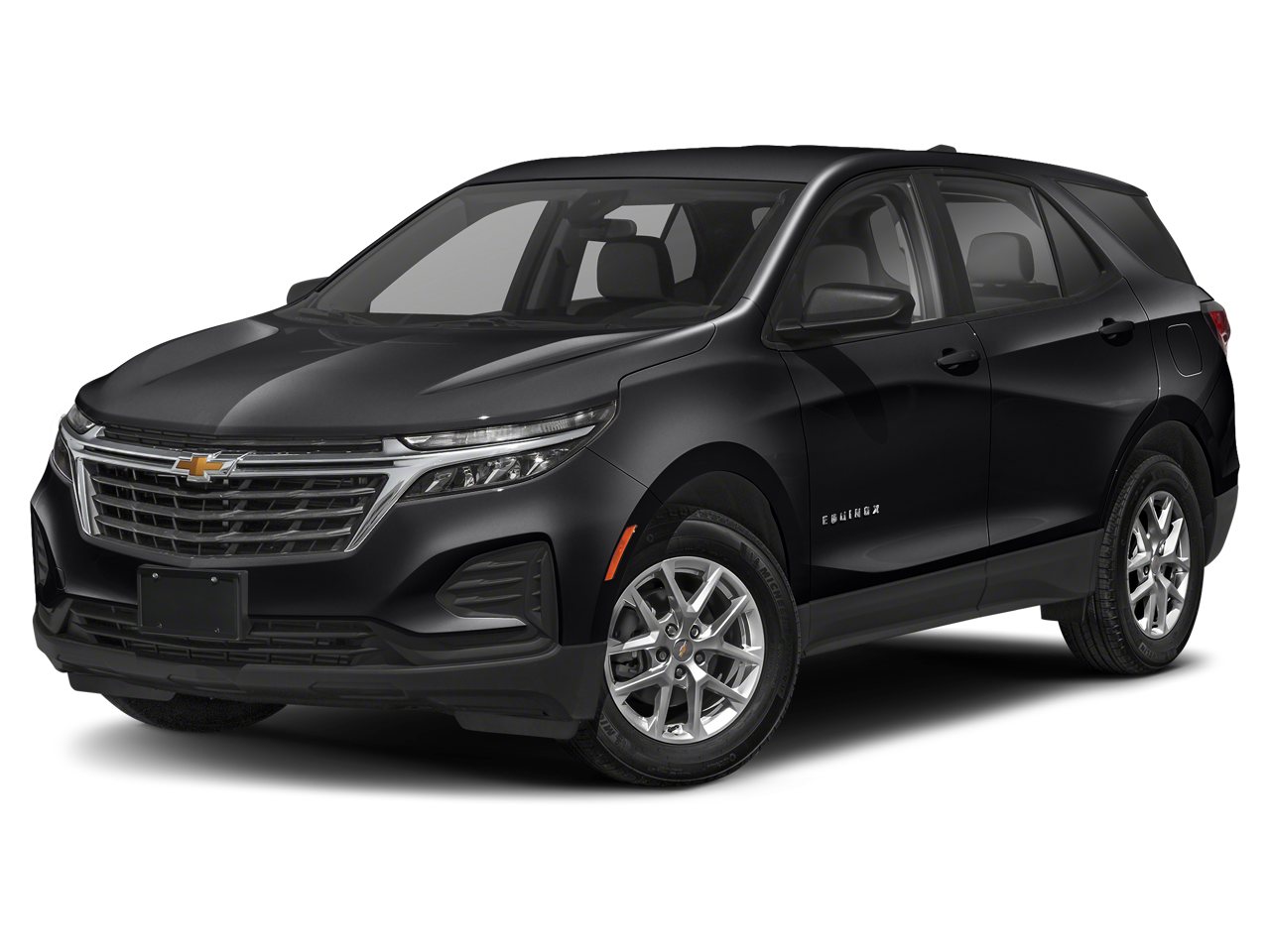 2023 Chevrolet Equinox LS in Blue Glow Metallic — front three-quarter view