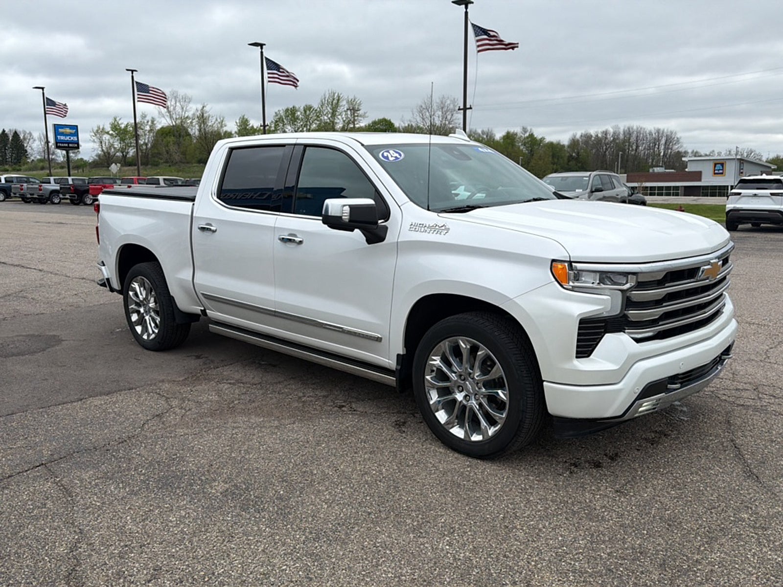 2024 Chevrolet Silverado 1500 — rear three-quarter view