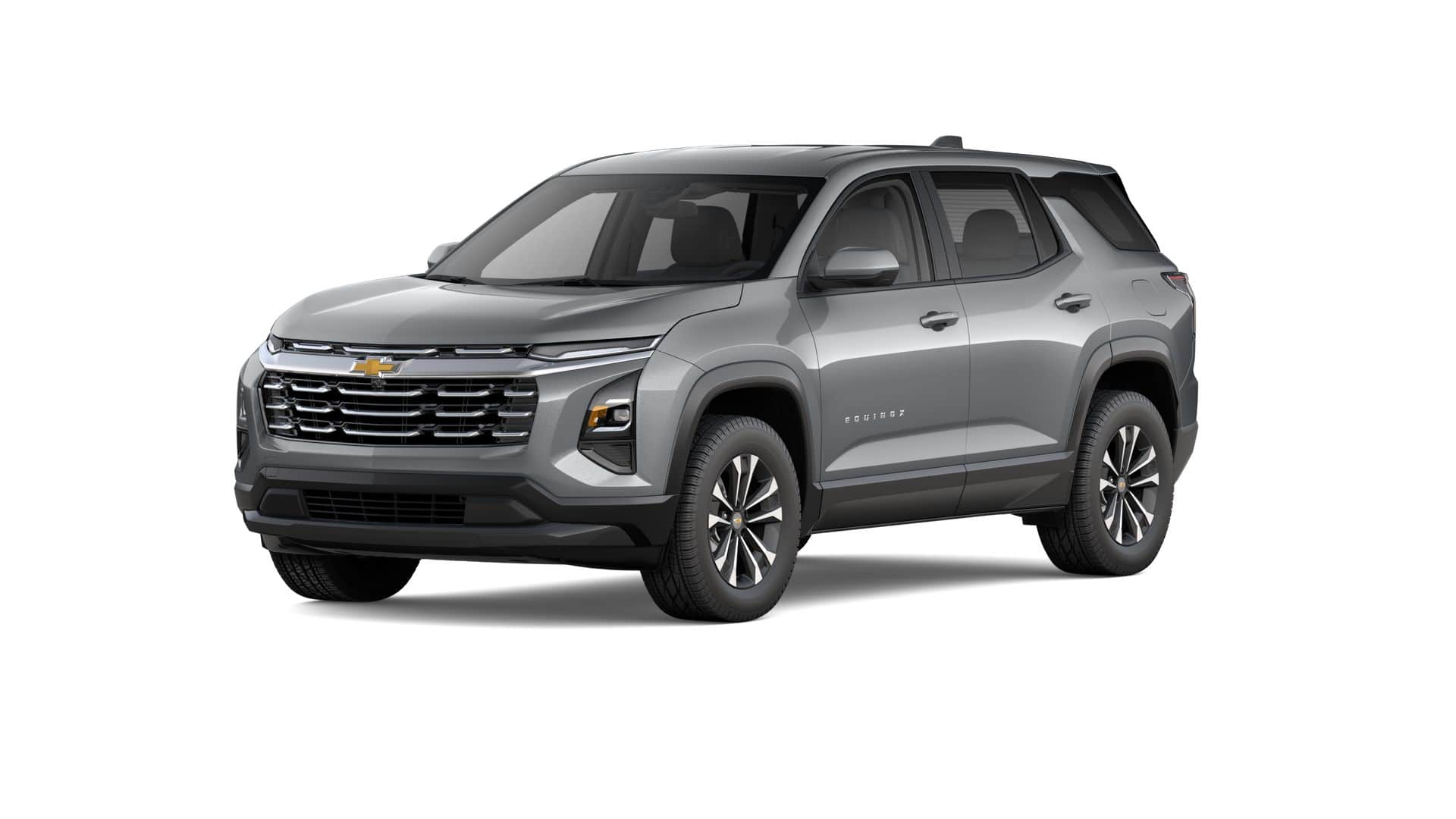 2026 Chevrolet Equinox LT in Sterling Gray Metallic — front three-quarter view