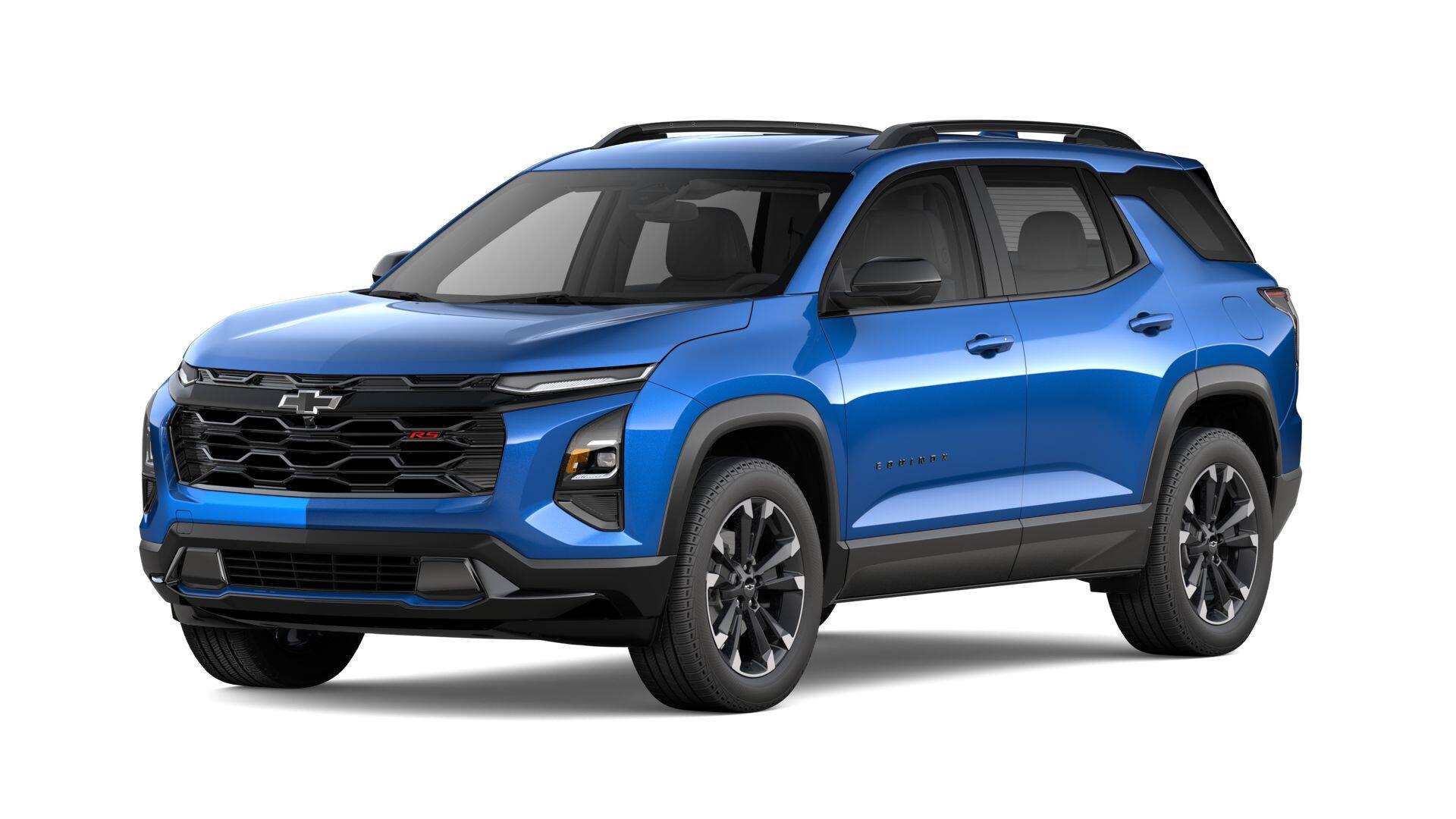 2027 Chevrolet Equinox AWD RS in Reef Blue Metallic — front three-quarter view