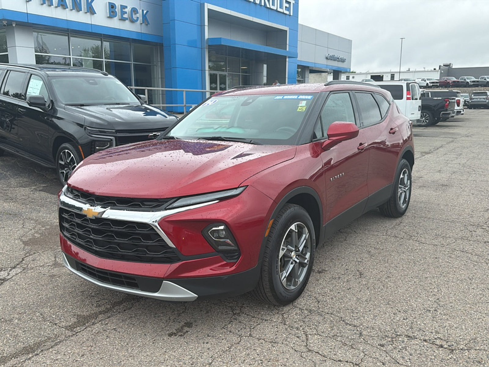 2024 Chevrolet Blazer 2LT in Radiant Red Tintcoat — front three-quarter view